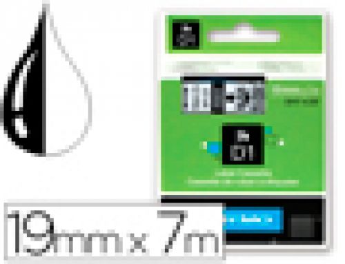 Fita dymo preto transparente 19 mm x 7 mt d1 , Dymo , 59399 , 5411313452106